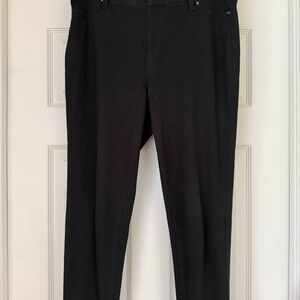 Time and Tru Black Slim Leg Stretch Pants
